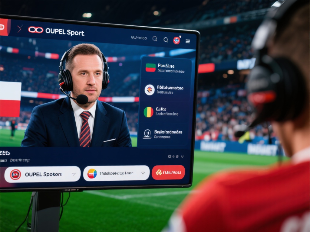 不仅如此，平台还提供多语言解说选项，满足不同地区用